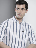The Indian Garage Co Men Striped Casual Shirt