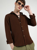Campus Sutra Men Comfort Opaque Casual Shirt