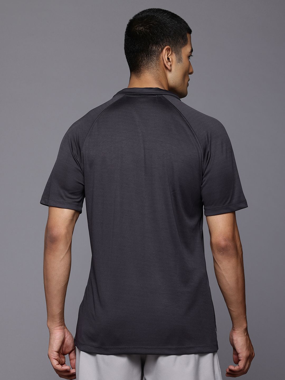 HRX by Hrithik Roshan Men Polo Collar Rapid-Dry Training T-shirt