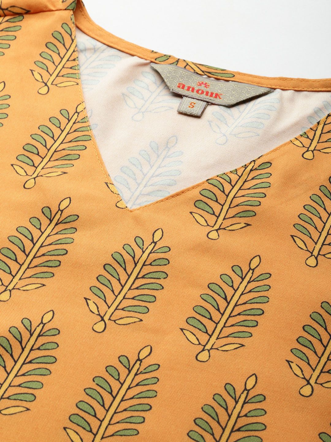 Anouk Ethnic Motifs Printed Kurta
