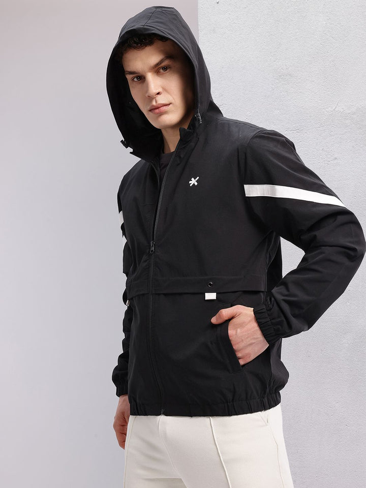 HRX by Hrithik Roshan Rapid-Dry Hooded Lifestyle Sporty Jacket