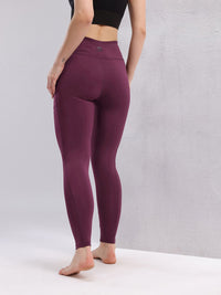 HRX by Hrithik Roshan Women Mid-Rise Rapid-Dry Yoga Tights