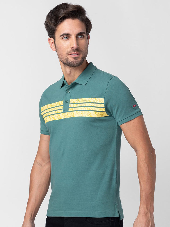 Menjadi Lelaki Pakaian Manusia Kapas Tulen T-Shirt Kolar Polo