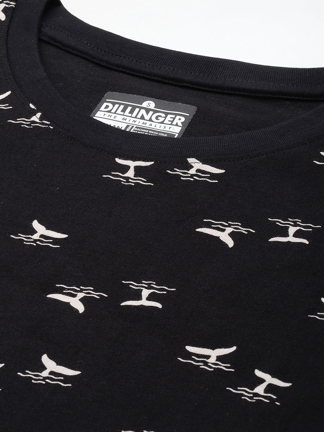 DILLINGER Printed Boxy Pure Super Combed Cotton T-shirt