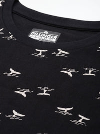 DILLINGER Printed Boxy Pure Super Combed Cotton T-shirt
