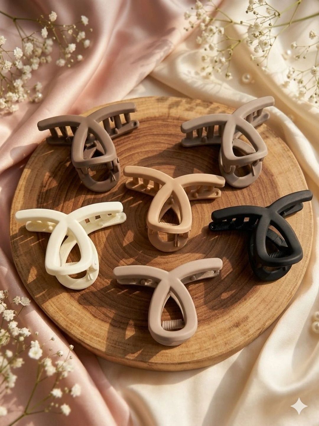 PANASH Women Set of 6 Claw Clip