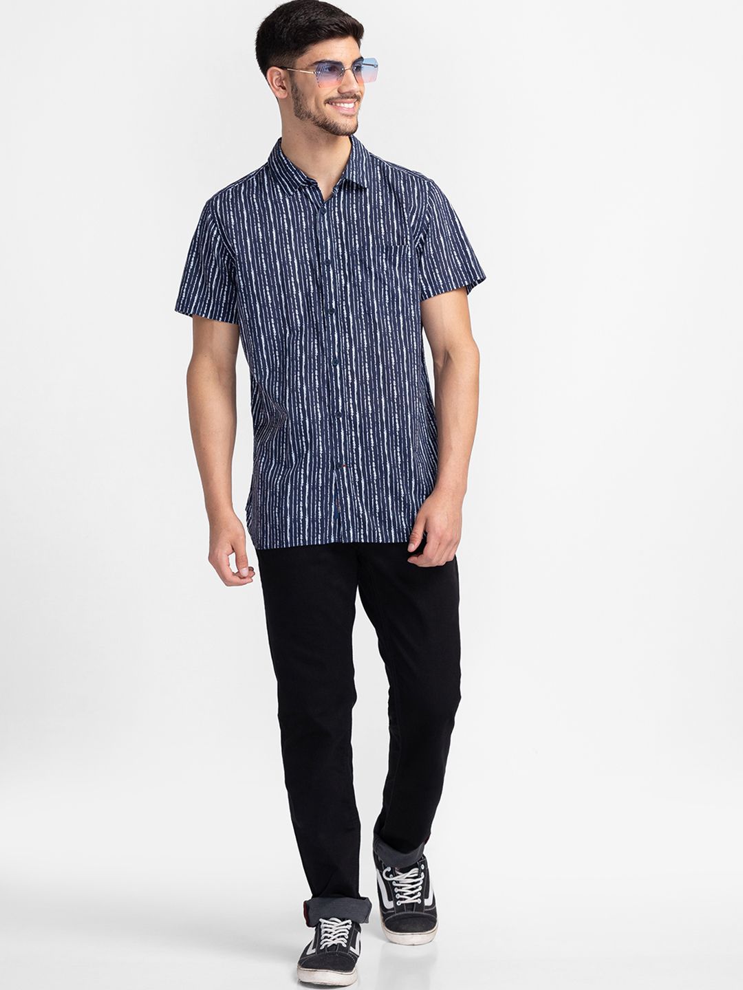 Menjadi Lelaki Manusia Black Slim Fit Jeans Rendah Rendah