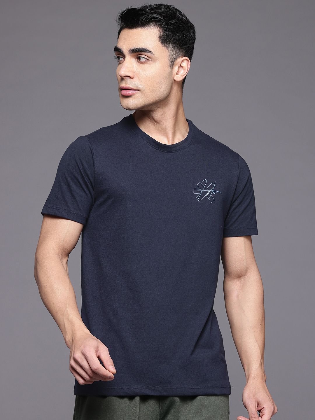 HRX by Hrithik Roshan Placement Print Lifestyle T-shirt