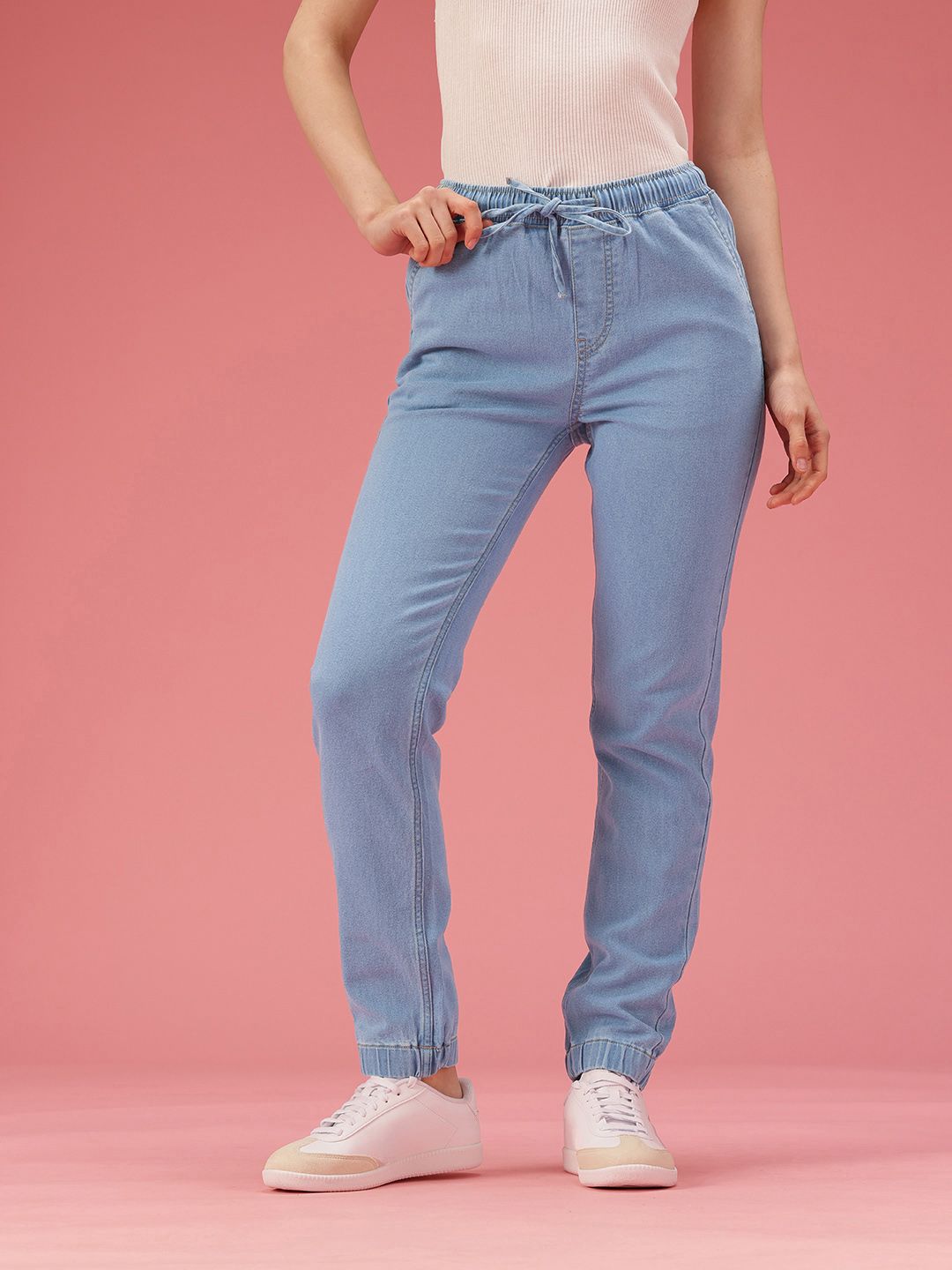 DressBerry Women Jogger High-Rise Stretchable Jeans