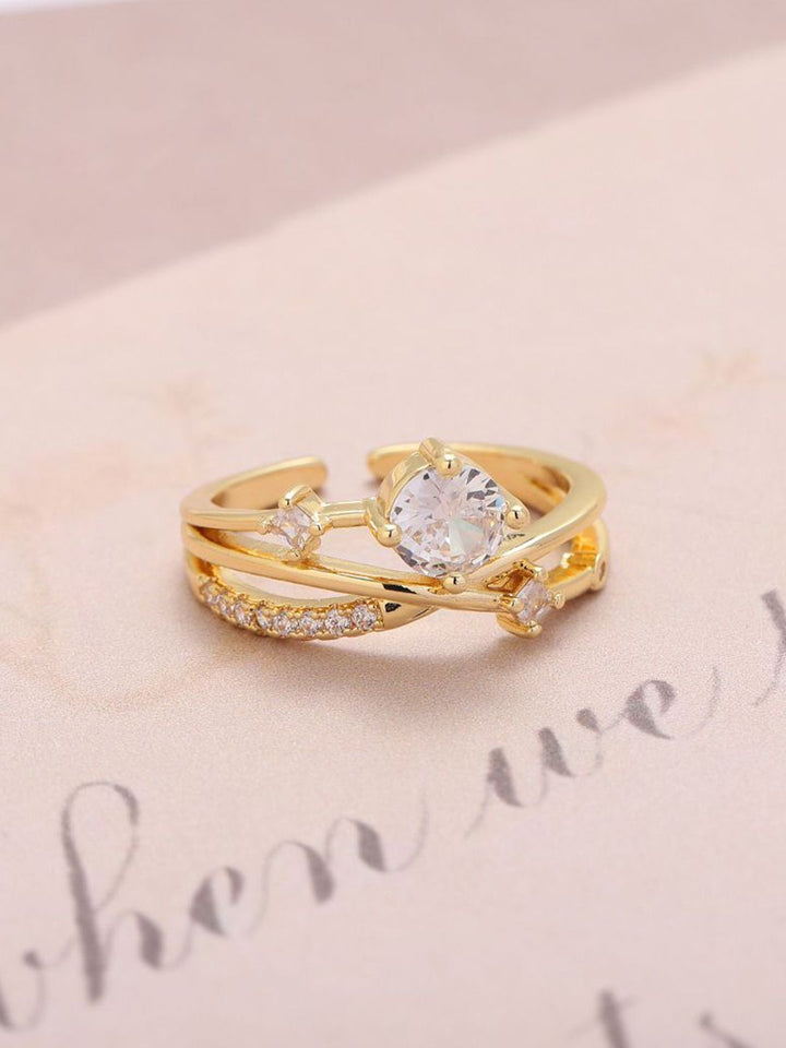 Cincin Janji Janji Salty Clarissa untuk Aksesori Perhiasan Wanita & Gadis