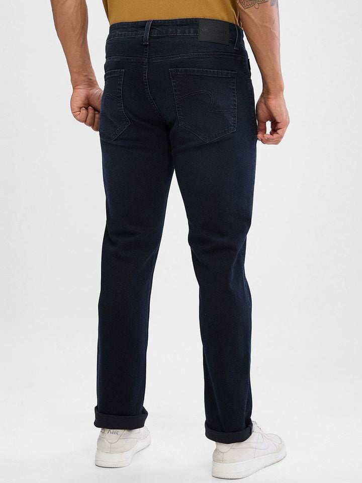 SPYKAR Men Mid-Rise Clean Look No Fade Stretchable Jeans