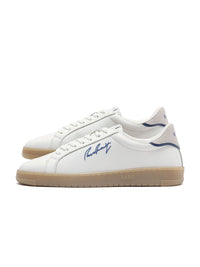 RARE RABBIT Men Round Toe Lace-Ups Leather Sneakers