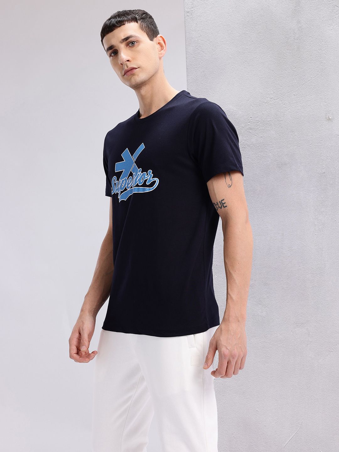 HRX by Hrithik Roshan Men Typography Printed T-shirt