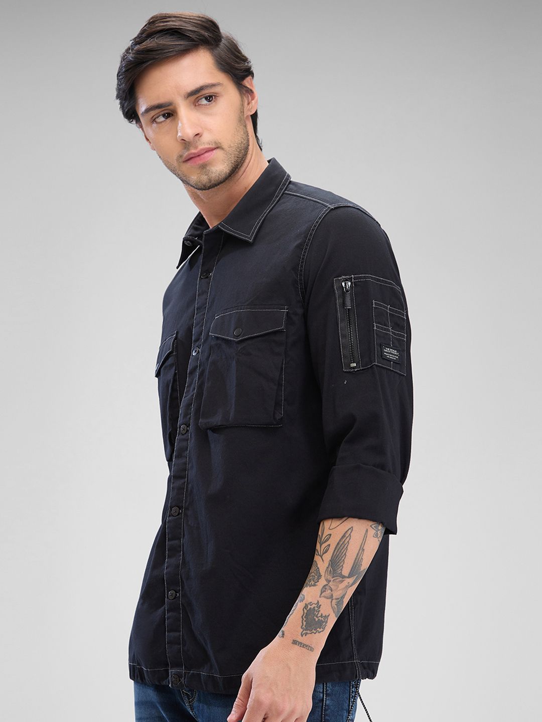 SPYKAR Men Solid Opaque Casual Shirt