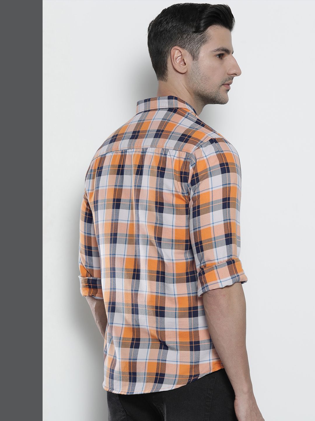The Indian Garage Co Checked Casual Shirt