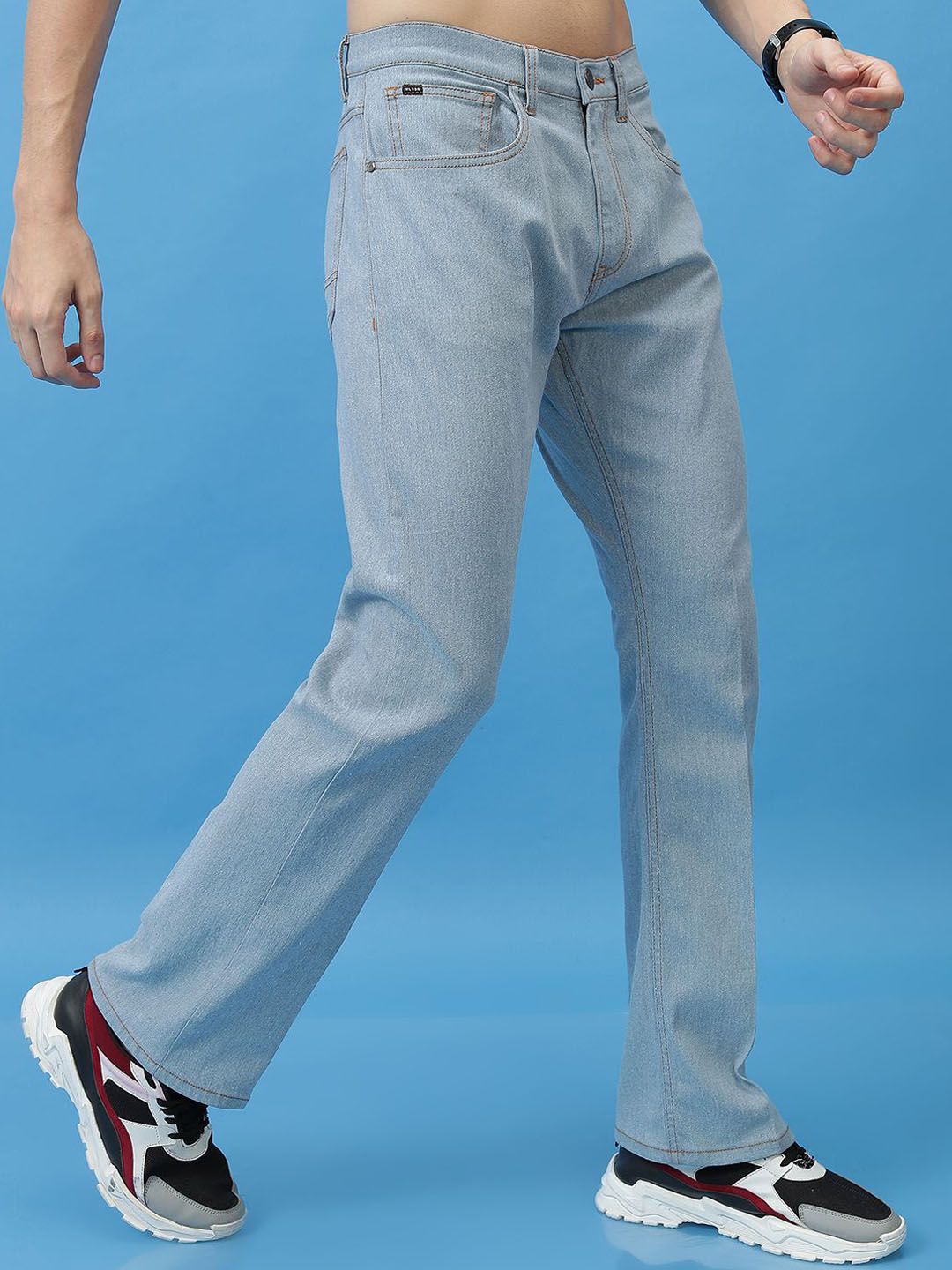 HIGHLANDER Men Straight Fit Stretchable Jeans