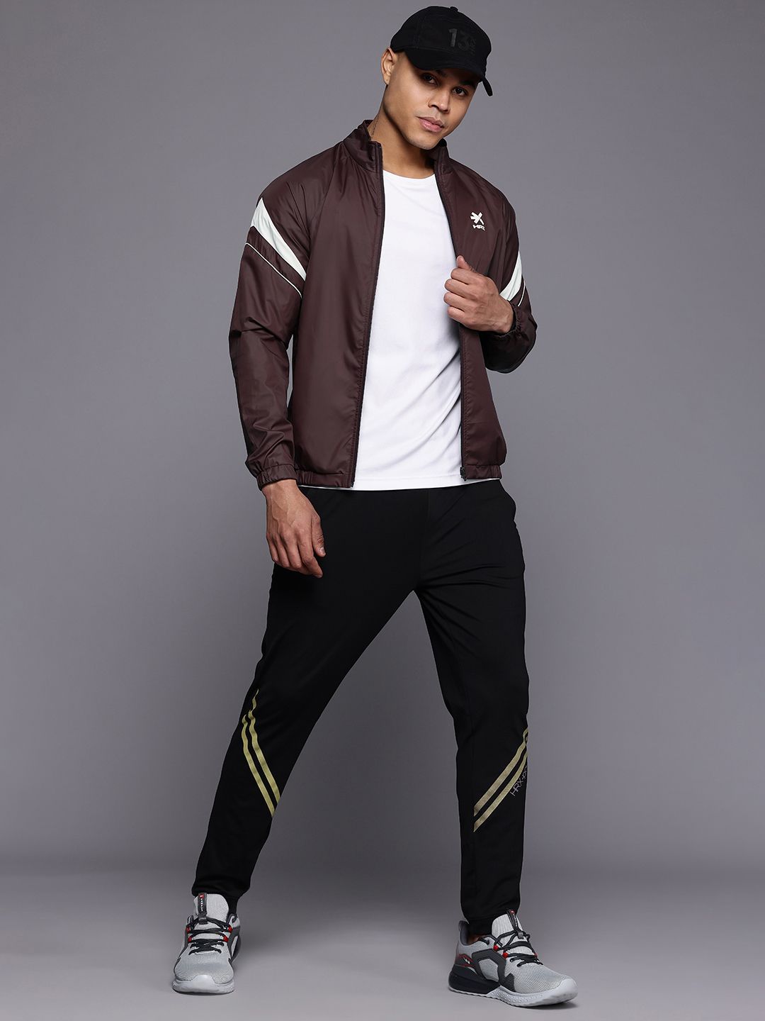 HRX by Hrithik Roshan Mock Collar Tailored Casual Jacket