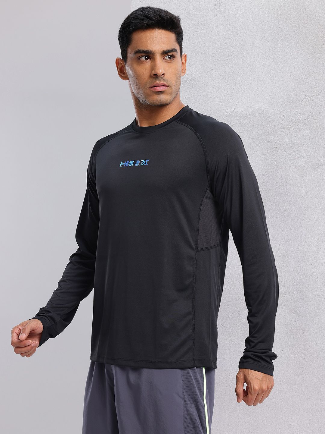 HRX by Hrithik Roshan Printed Rapid-Dry Training T-shirt