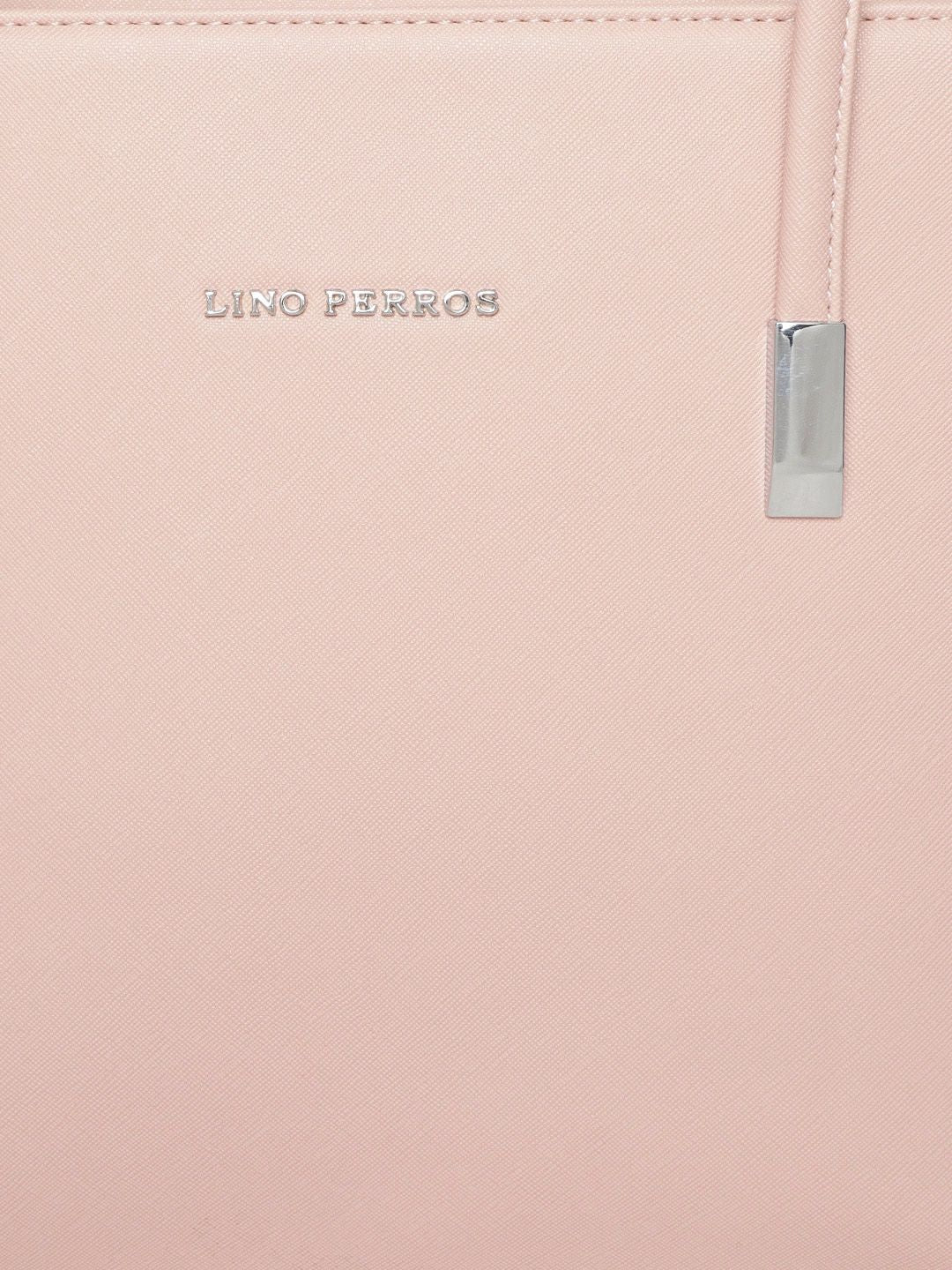 Lino Perros Dusty Pink Solid Laptop Bag
