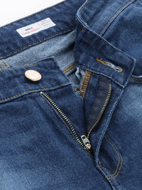 SPYKAR Men Super Skinny Fit Low-Rise Heavy Fade Stretchable Jeans