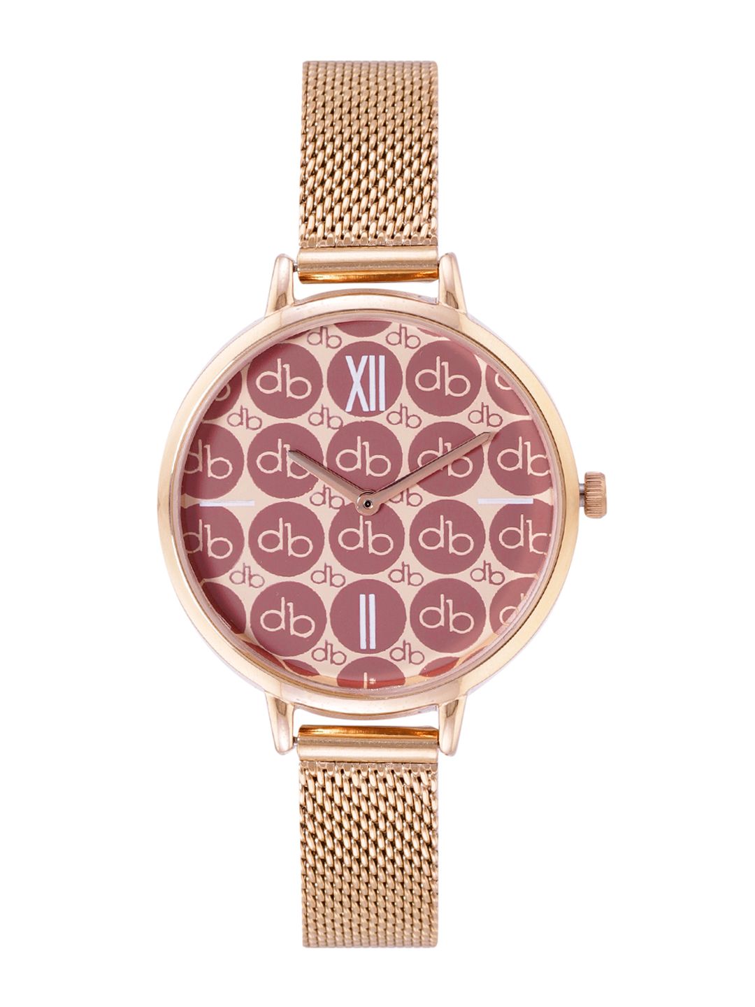 DressBerry Women Printed Dial Bracelet Style Analogue Watch DB-33-01