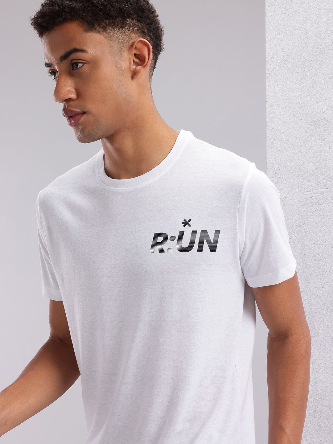 HRX by Hrithik Roshan Typography Printed Running T-shirt