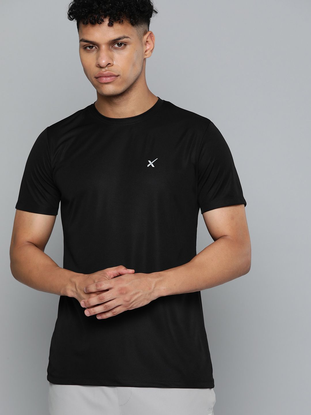HRX by Hrithik Roshan Typography Printed Training T-shirt