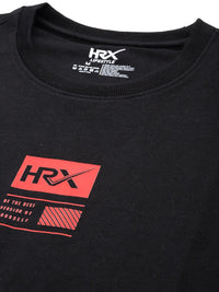 HRX by Hrithik Roshan Men Black Sweatshirt