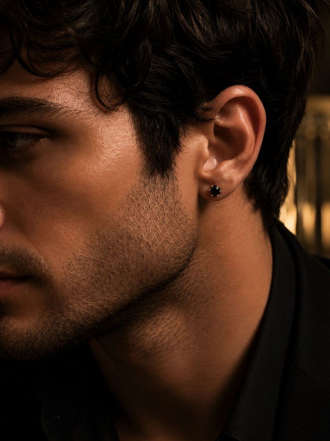 PANASH Circular Studs Earrings