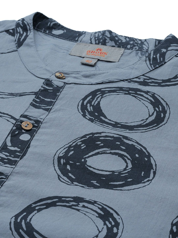 Anouk Geometric Printed Kurta