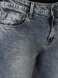 SPYKAR Men Tapered Fit Heavy Fade Clean Look Stretchable Jeans