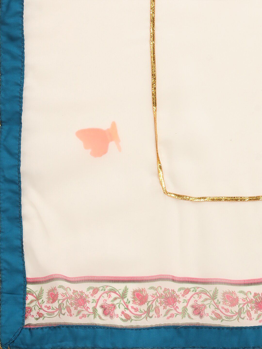 KALINI Women Blue Anarkali Kurta With Dupatta