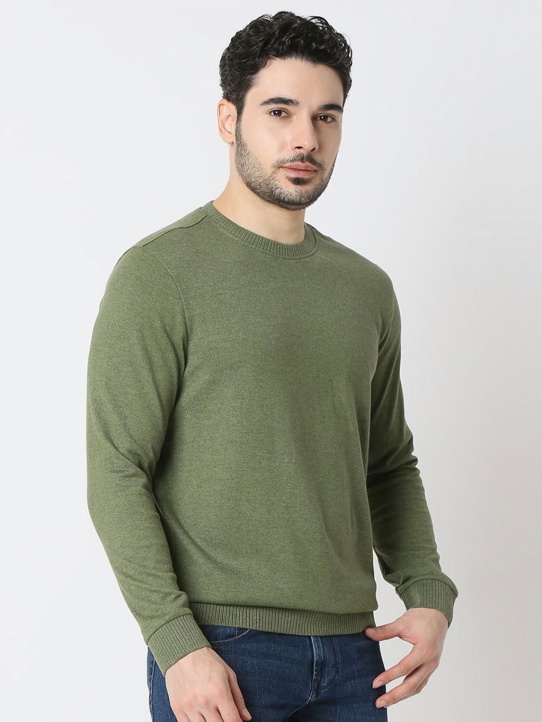 SPYKAR Men Raw Edge Slim Fit T-shirt