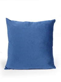 STITCHNEST Blue 5 Pieces Velvet Square Cushion Covers