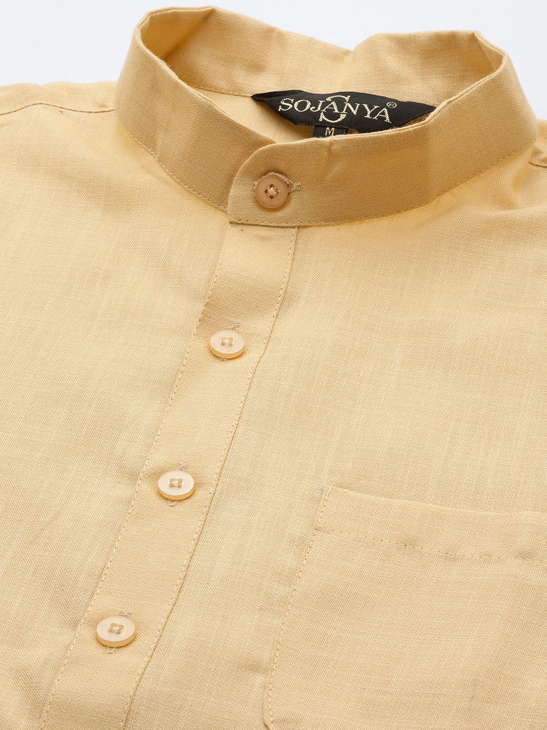 SOJANYA Mandarin Collar Pastel Kurta
