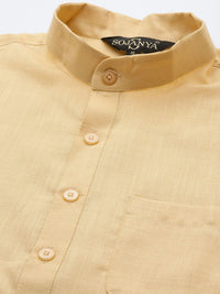 SOJANYA Mandarin Collar Pastel Kurta