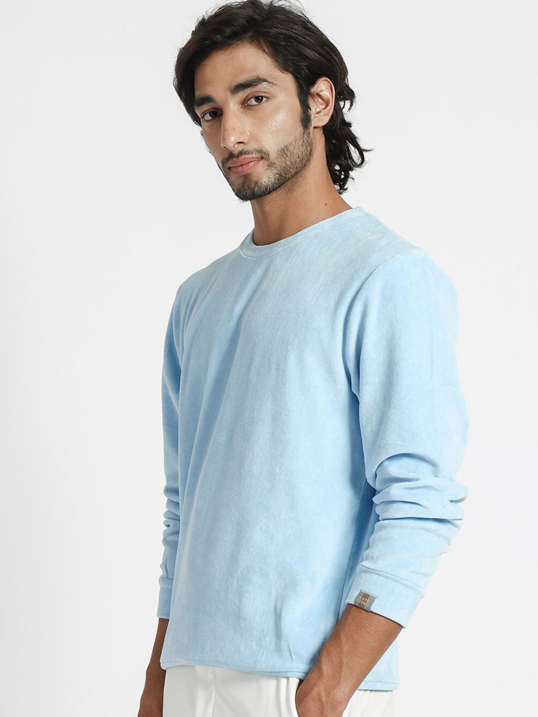 RARE RABBIT Men Dube Round Neck Sweatshirt