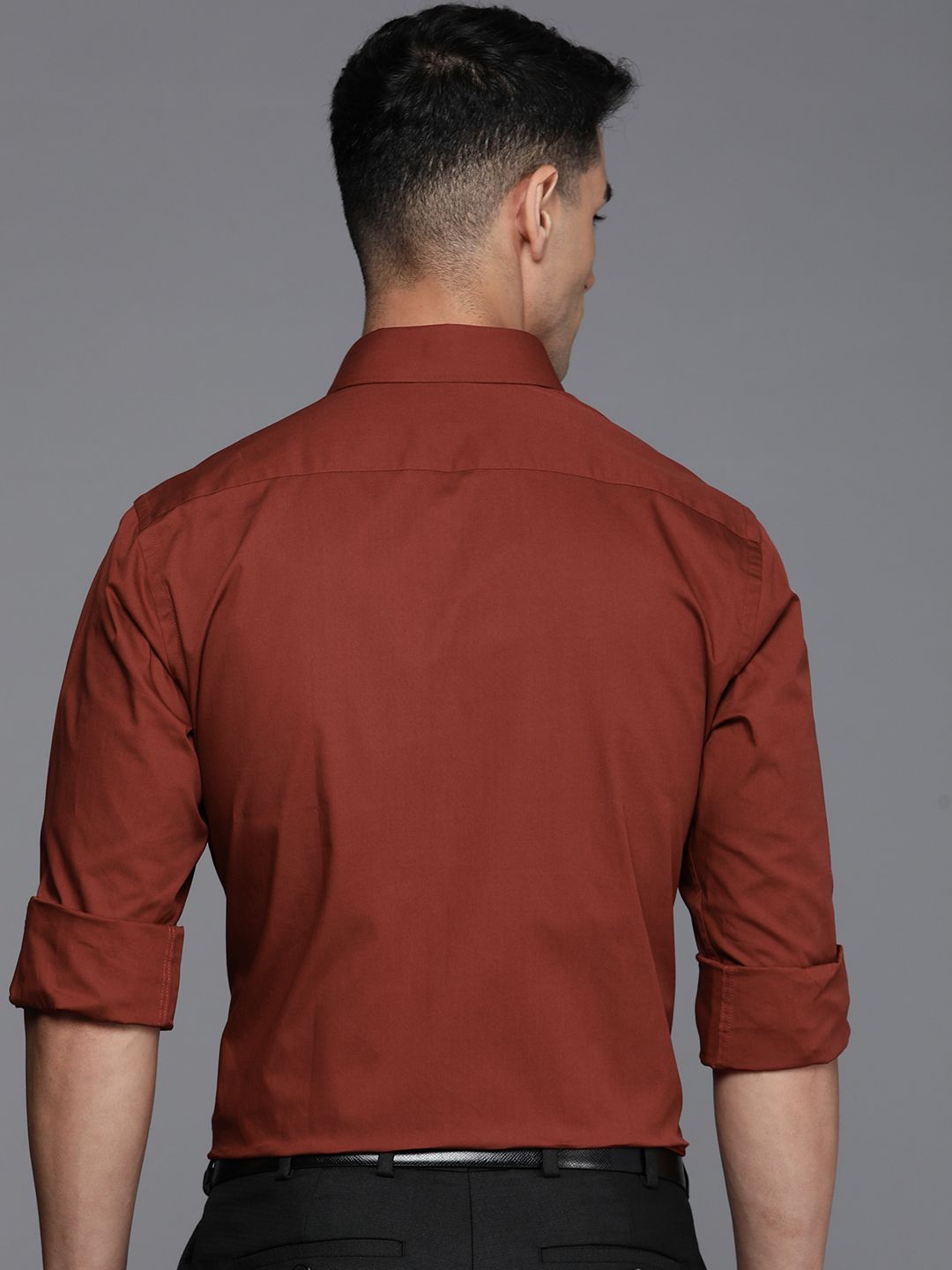 Raymond Pure Cotton Slim Fit Opaque Formal Shirt