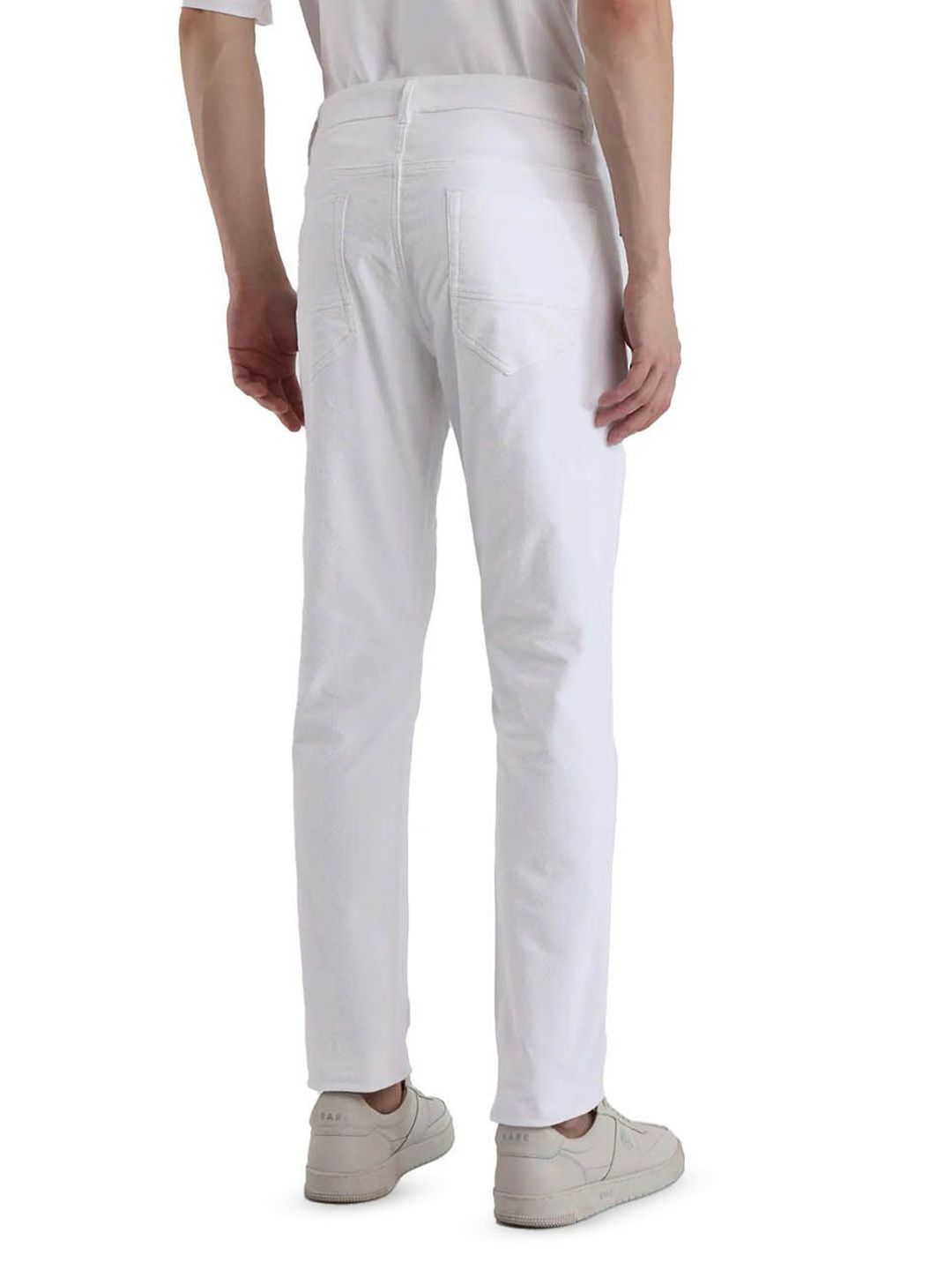 RARE RABBIT Men Tailored Mid-Rise Chinos Trousers
