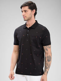 Park Avenue Men Polo Collar Slim Fit T-shirt