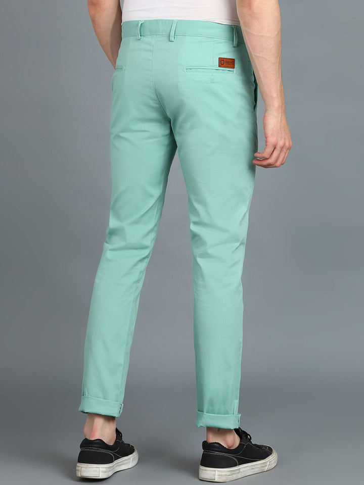 Urbano Fashion Men Slim Fit Easy Wash Cotton Chinos