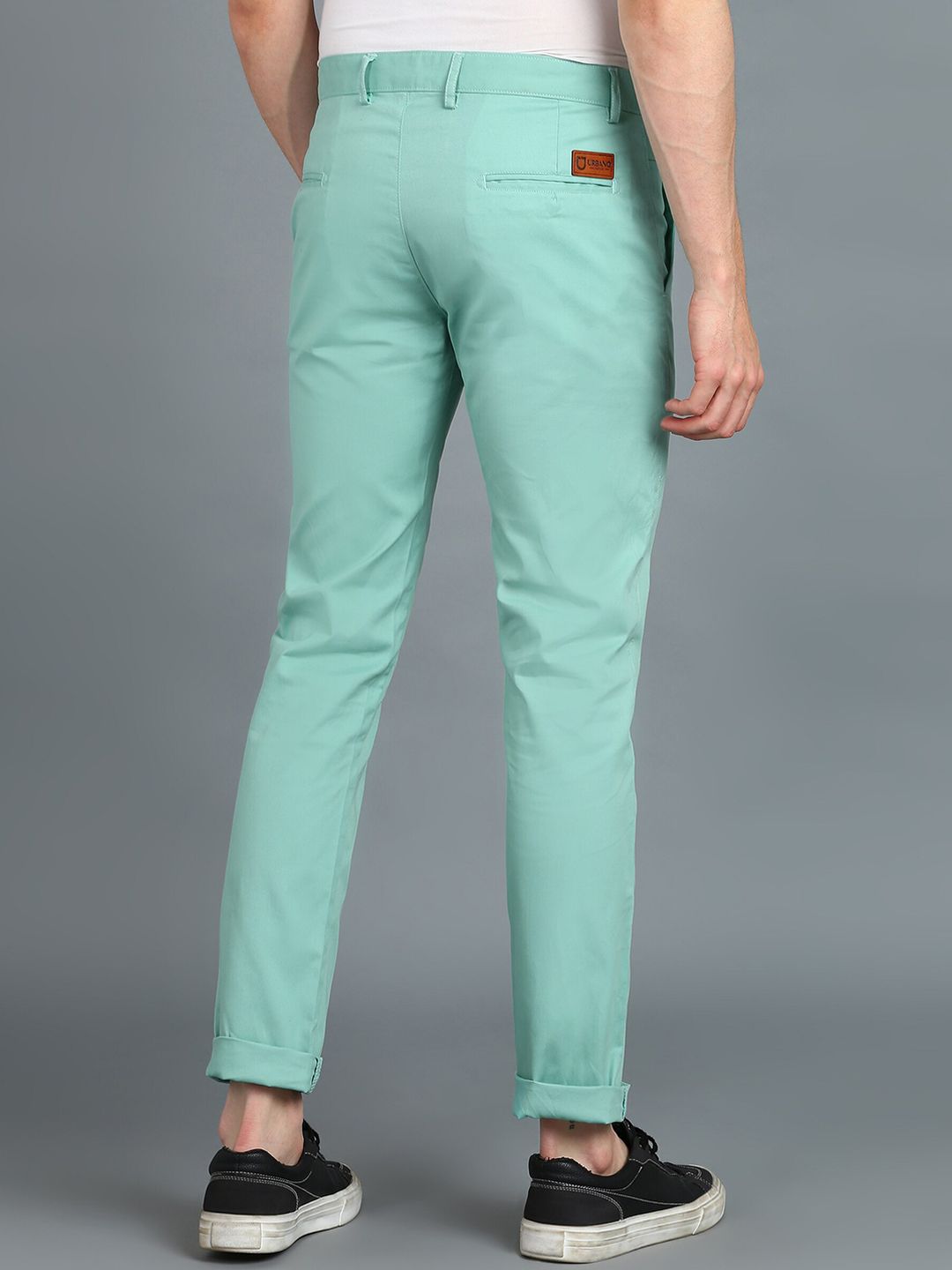 Urbano Fashion Men Slim Fit Easy Wash Cotton Chinos
