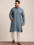SOJANYA PLUS Men Geometric Printed Kurta