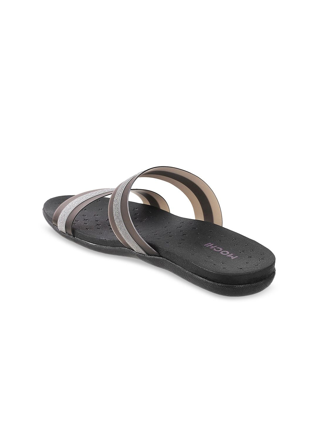 Mochi Women Black Flats