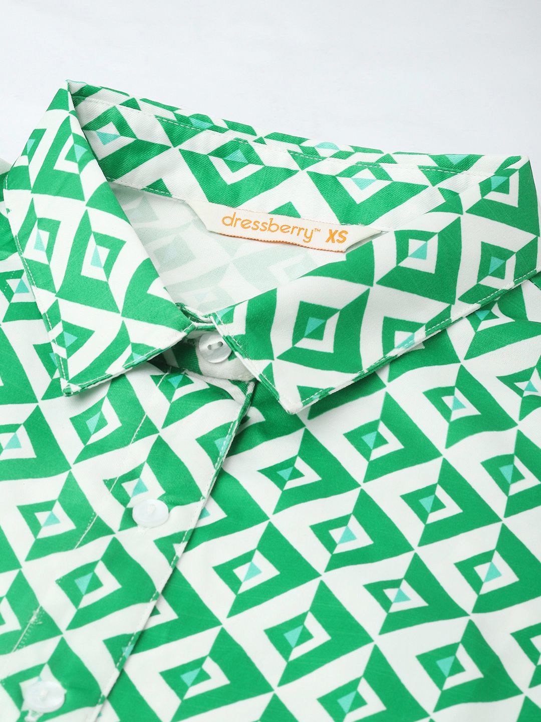 DressBerry Shape-Shifting Style Printed Shirt