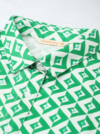 DressBerry Shape-Shifting Style Printed Shirt
