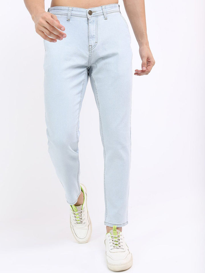 HIGHLANDER Men Blue Slim Fit Cotton Stretchable Jeans
