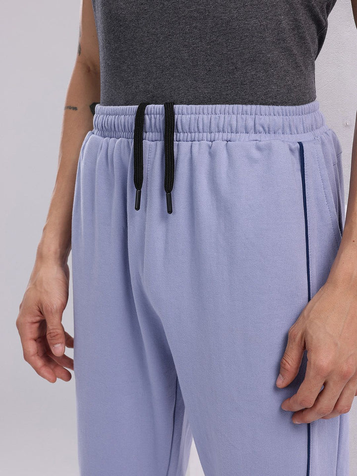 HRX by Hrithik Roshan Men Taping-Detail Yoga Joggers