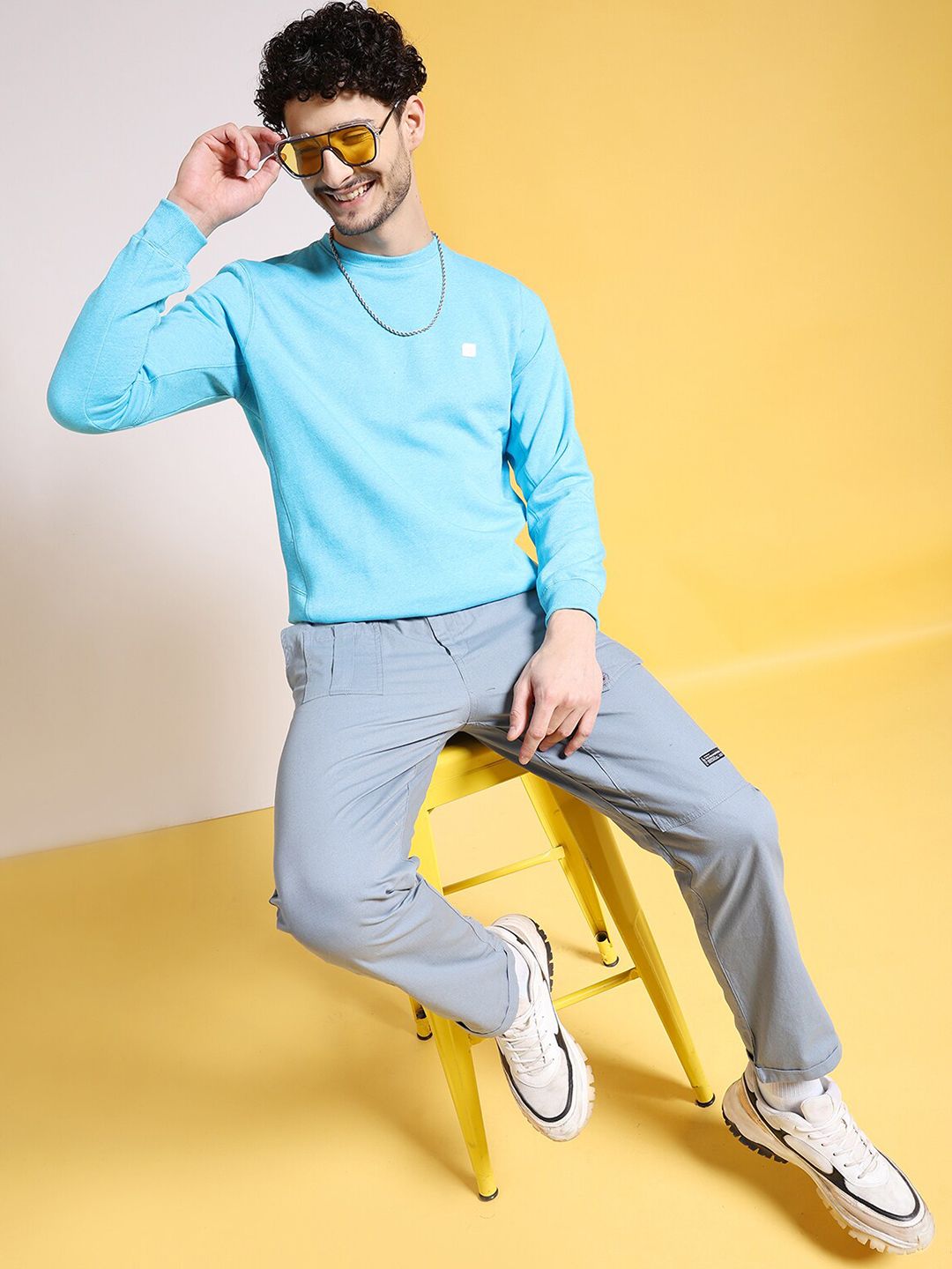 The Indian Garage Co Round Neck Long Sleeves Pullover