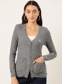 Monte Carlo Cable Knit Woollen Cardigan